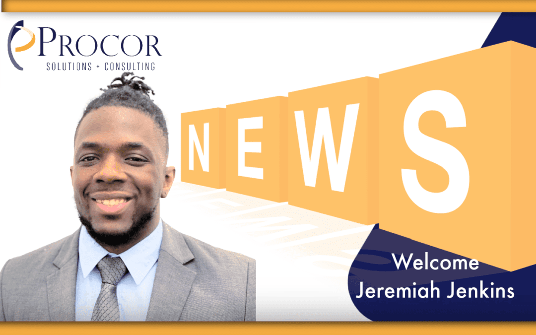 Procor Solutions Welcomes Jeremiah Jenkins